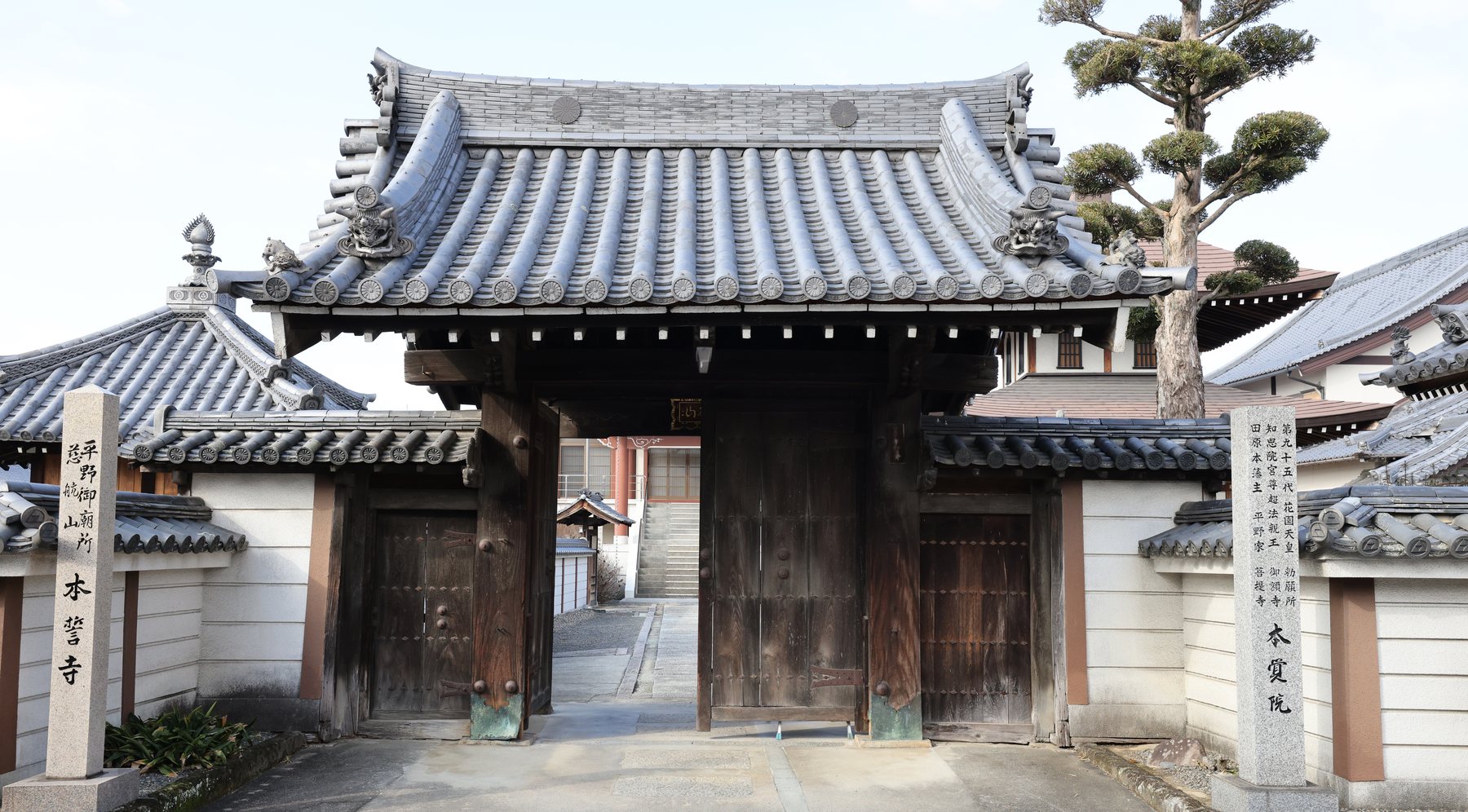 本誓寺平野家霊廟調査